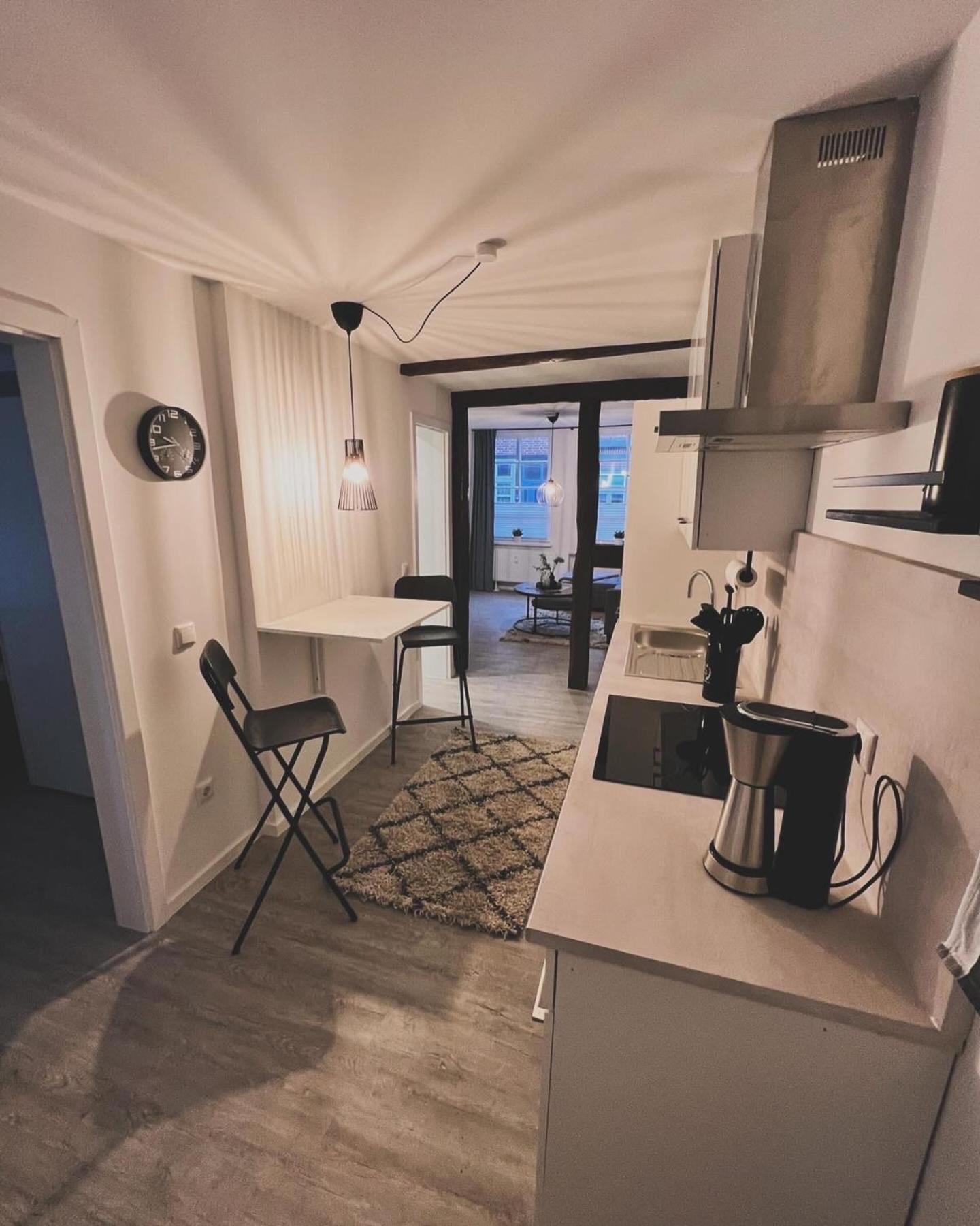 Gemuetliche Ferienwohnung Mitten In Der Historischen Stader Altstadt Exteriör bild